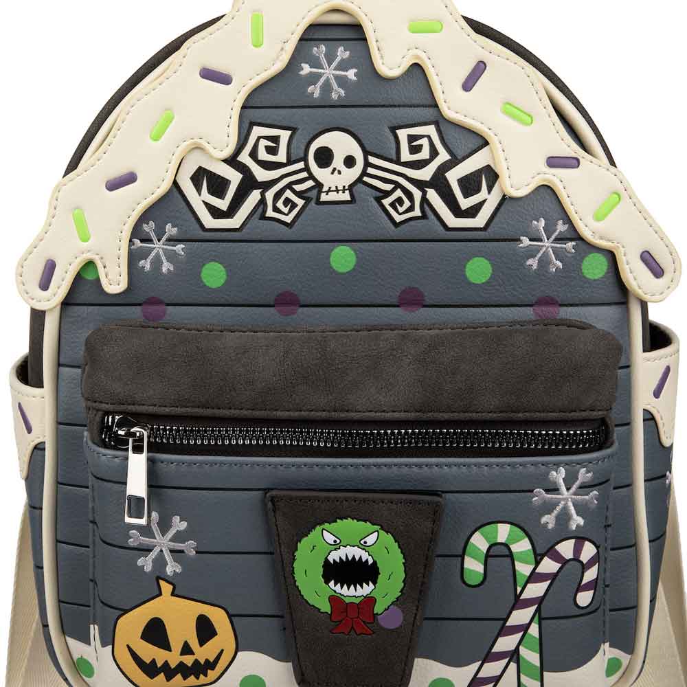The Nightmare Before Christmas Gingerbread House Mini Backpack - Ricky's Garage