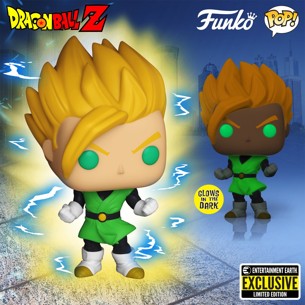 Dragon Ball Z Super Saiyan Gohan Glow-in-the-Dark Funko Pop! Vinyl Figure - Entertainment Earth Exclusive - Ricky's Garage