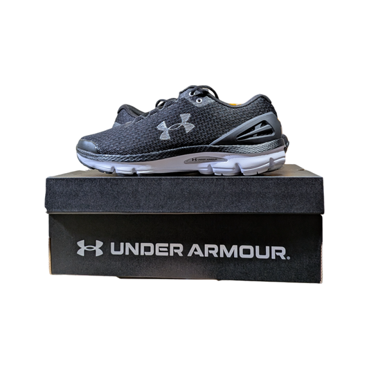 Under Armour Men's Charged Gemini Running Shoes Black & White