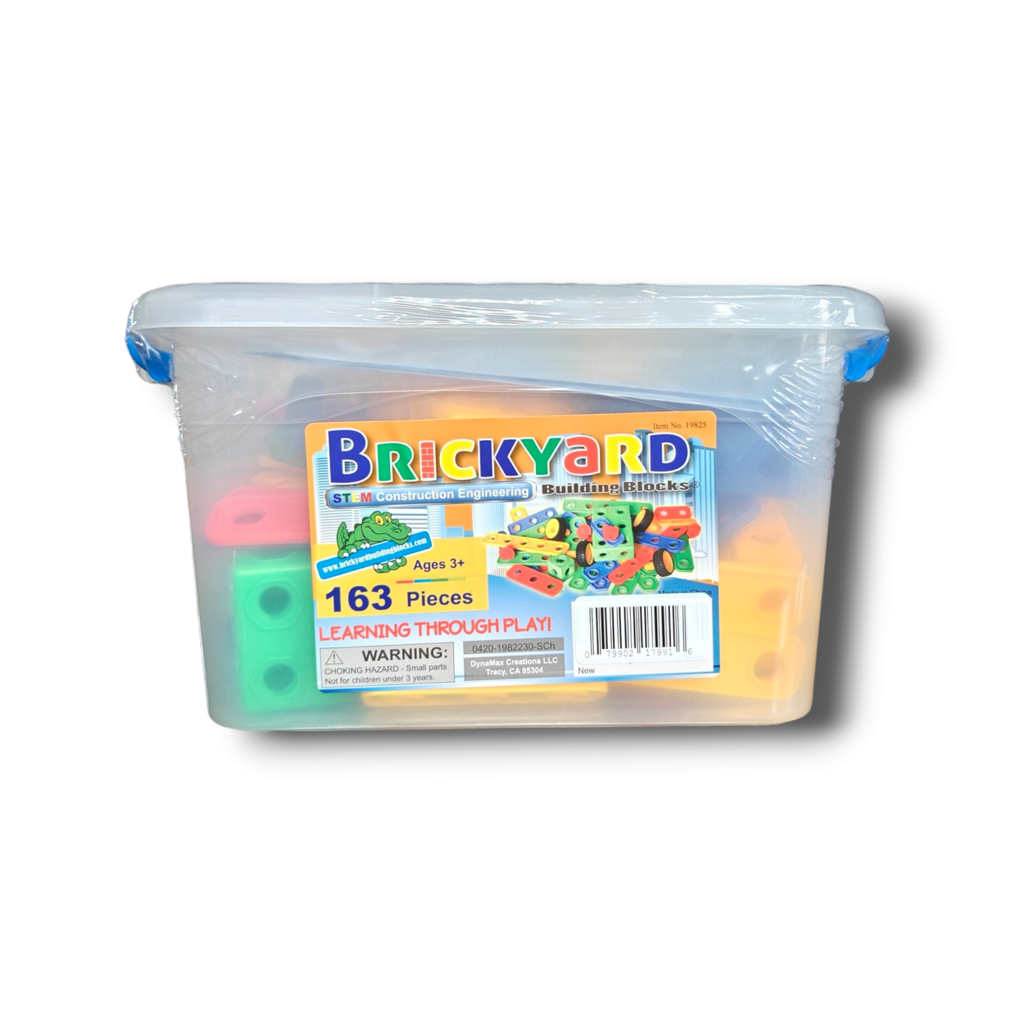 Brickyard STEM Building Blocks for Kids 4-8 | 163-Pc Educational Toys Set with Tools & Guide - Ricky's Garage