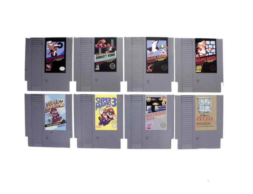 Nintendo NES Cartridge Retro Drink Coasters Super Mario, Donkey Kong, and More!. - Ricky's Garage