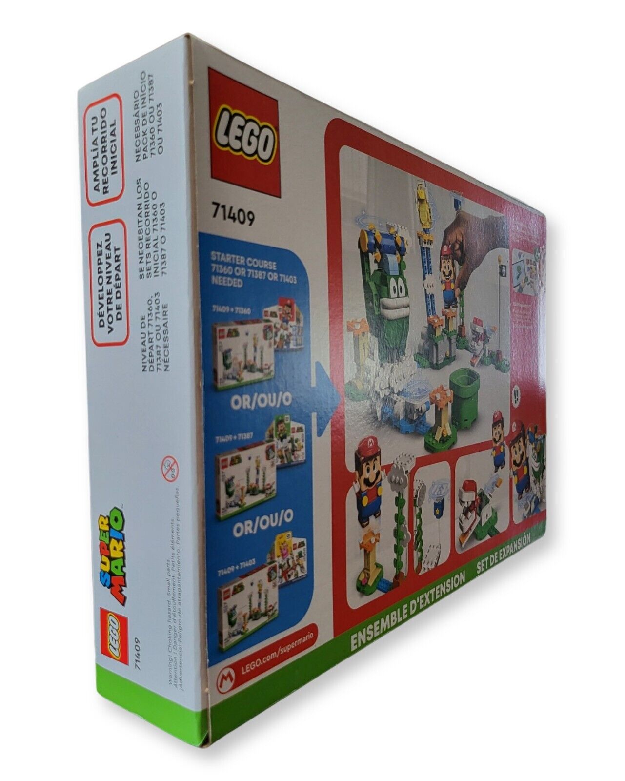 LEGO Super Mario Big Spike’s Cloudtop Challenge Expansion Set 71409..... - Ricky's Garage
