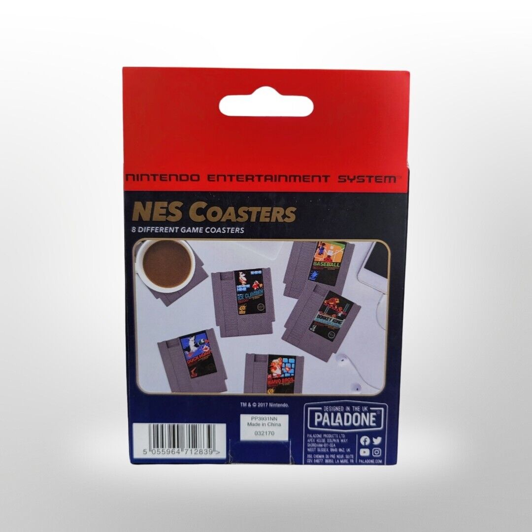 Nintendo NES Cartridge Retro Drink Coasters Super Mario, Donkey Kong, and More!. - Ricky's Garage