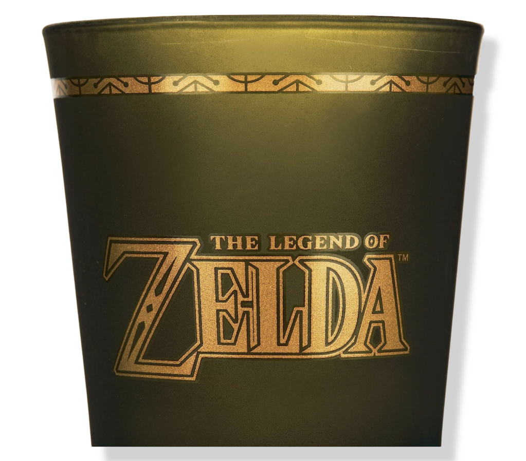 The Legend of Zelda Hyrule Crest Cup Pint Glass 16 oz Green - Ricky's Garage