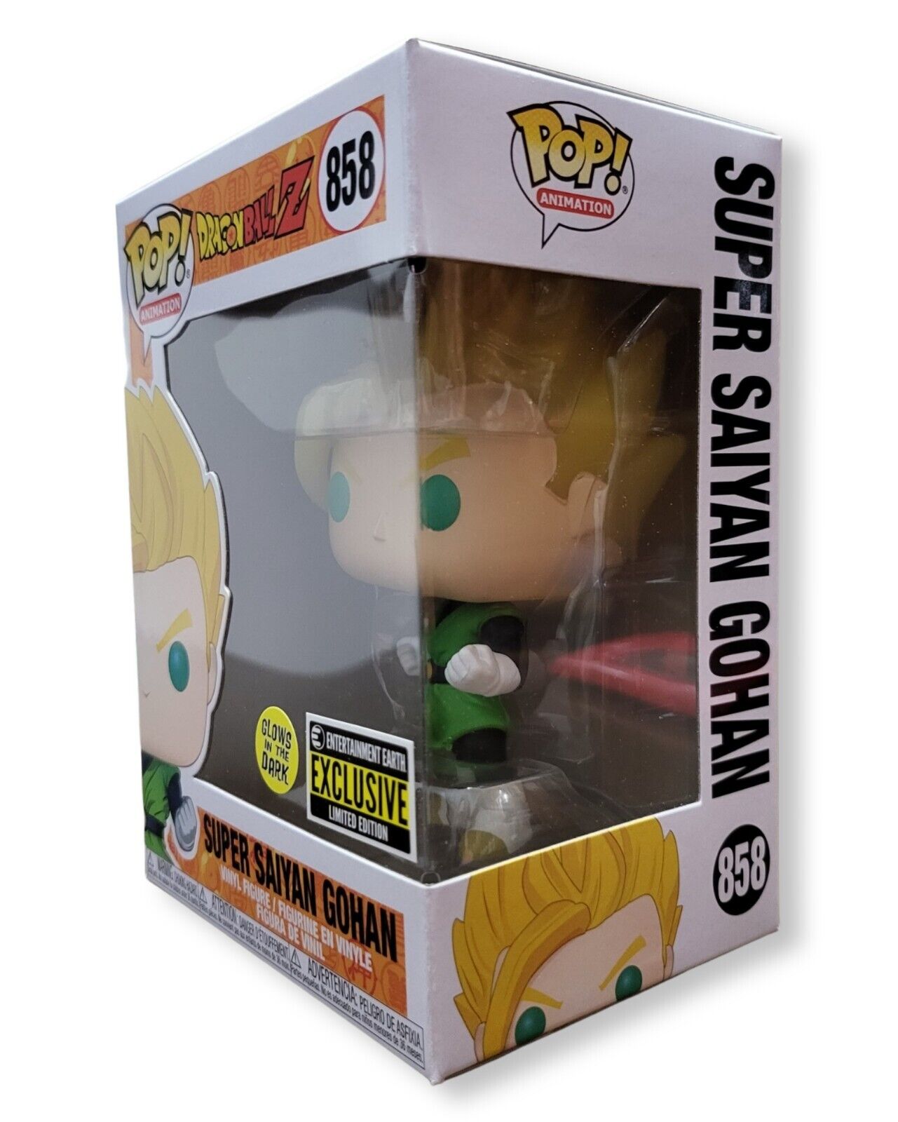 Dragon Ball Z Super Saiyan Gohan Glow-in-the-Dark Funko Pop! Vinyl Figure - Entertainment Earth Exclusive - Ricky's Garage