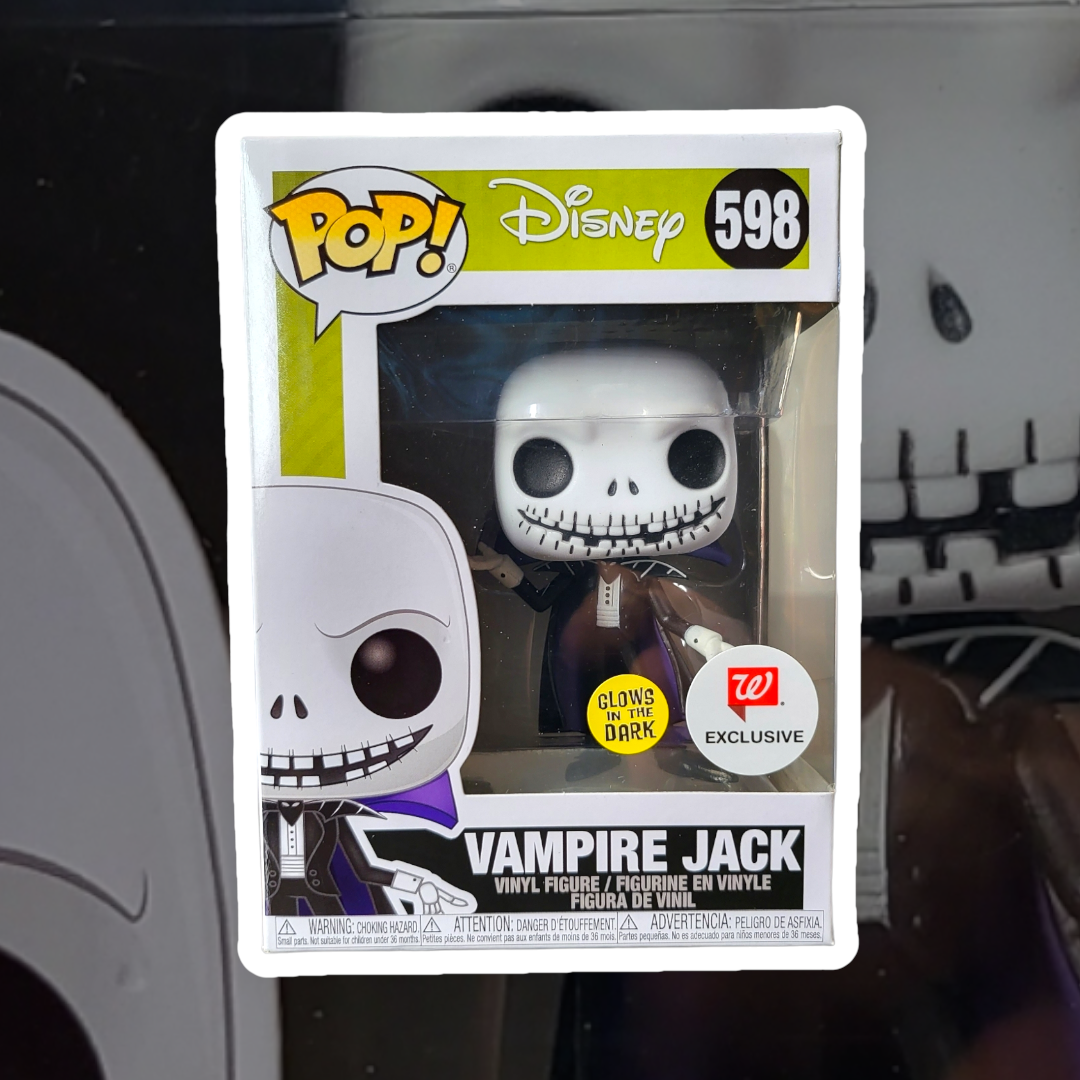 Funko Pop! Vinyl: Disney Vampire Jack (Glow in the Dark) - Exclusive - Ricky's Garage