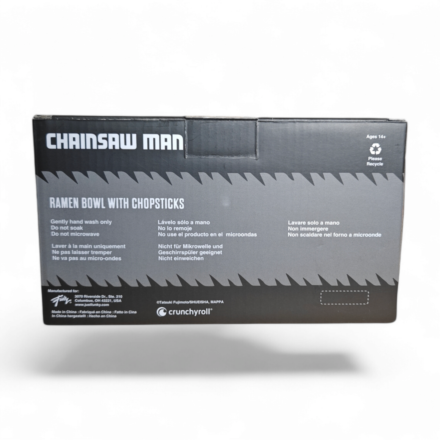 Chainsaw Man Pochita Ramen Bowl Set with Chopsticks - JUST FUNKY