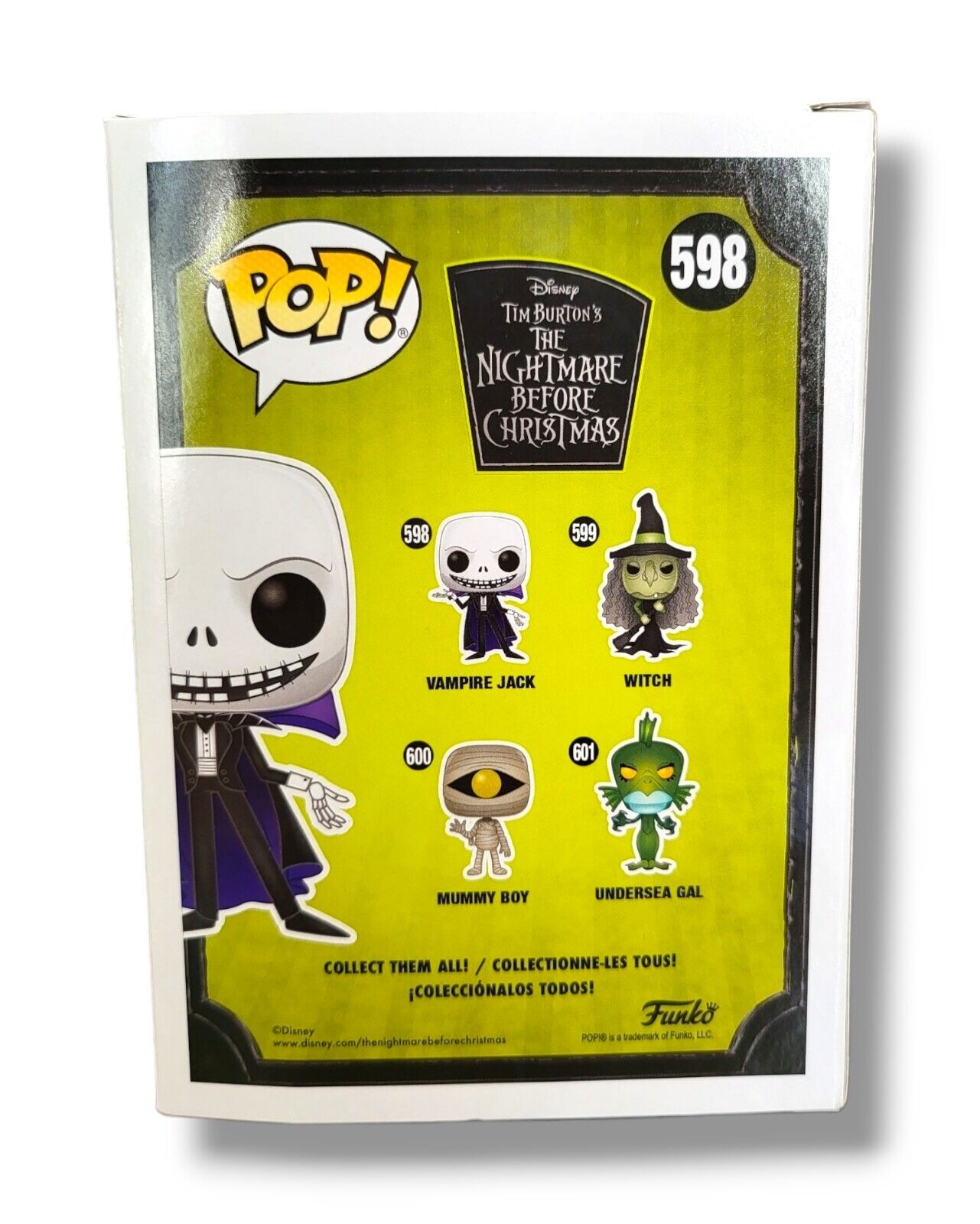 Funko Pop! Vinyl: Disney Vampire Jack (Glow in the Dark) - Exclusive - Ricky's Garage