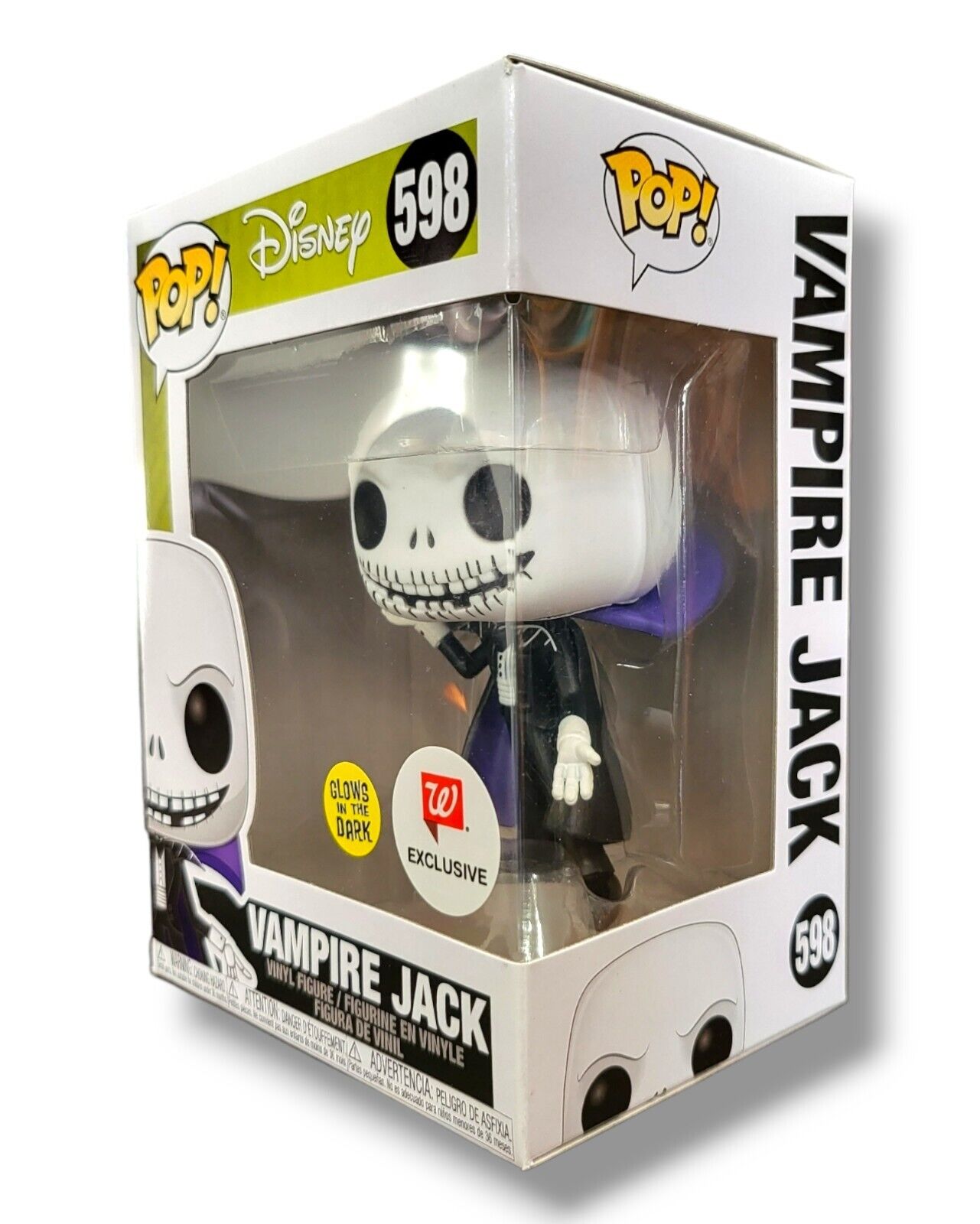 Funko Pop! Vinyl: Disney Vampire Jack (Glow in the Dark) - Exclusive - Ricky's Garage