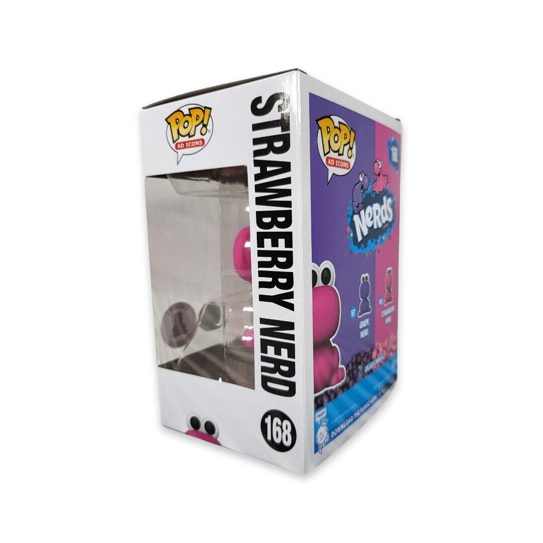 Funko pop Strawberry Nerd #168 Scented Vinyl Figure Exclusive Icons Nerds Pink - Ricky's Garage