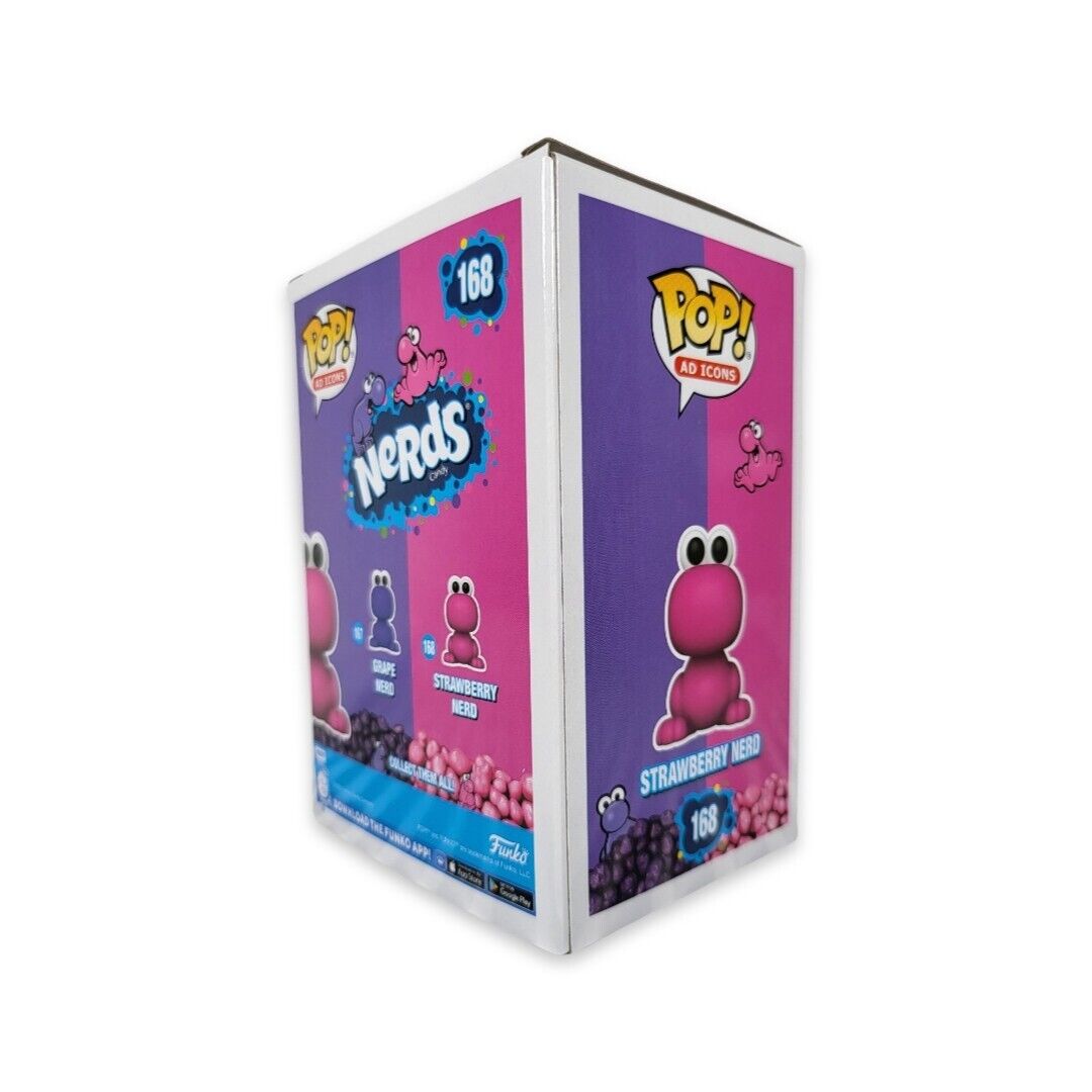 Funko pop Strawberry Nerd #168 Scented Vinyl Figure Exclusive Icons Nerds Pink - Ricky's Garage