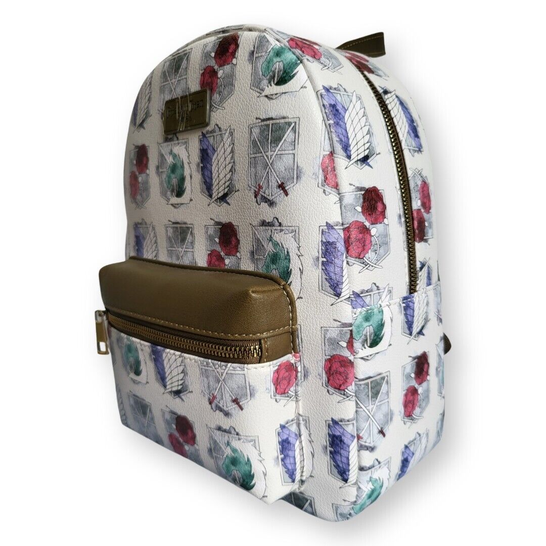 Bioworld Attack On Titan Regiment Crests Mini Backpack - Ricky's Garage
