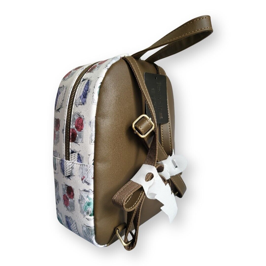 Bioworld Attack On Titan Regiment Crests Mini Backpack - Ricky's Garage