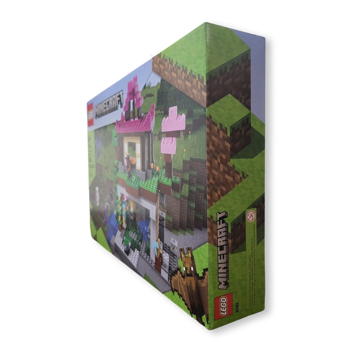 LEGO Minecraft The Training Grounds House Building Set, 21183 Cave Toy, Gifts for Kids, Boys and Girls with Skeleton, Ninja, Rogue and Bat Figures - Ricky's Garage