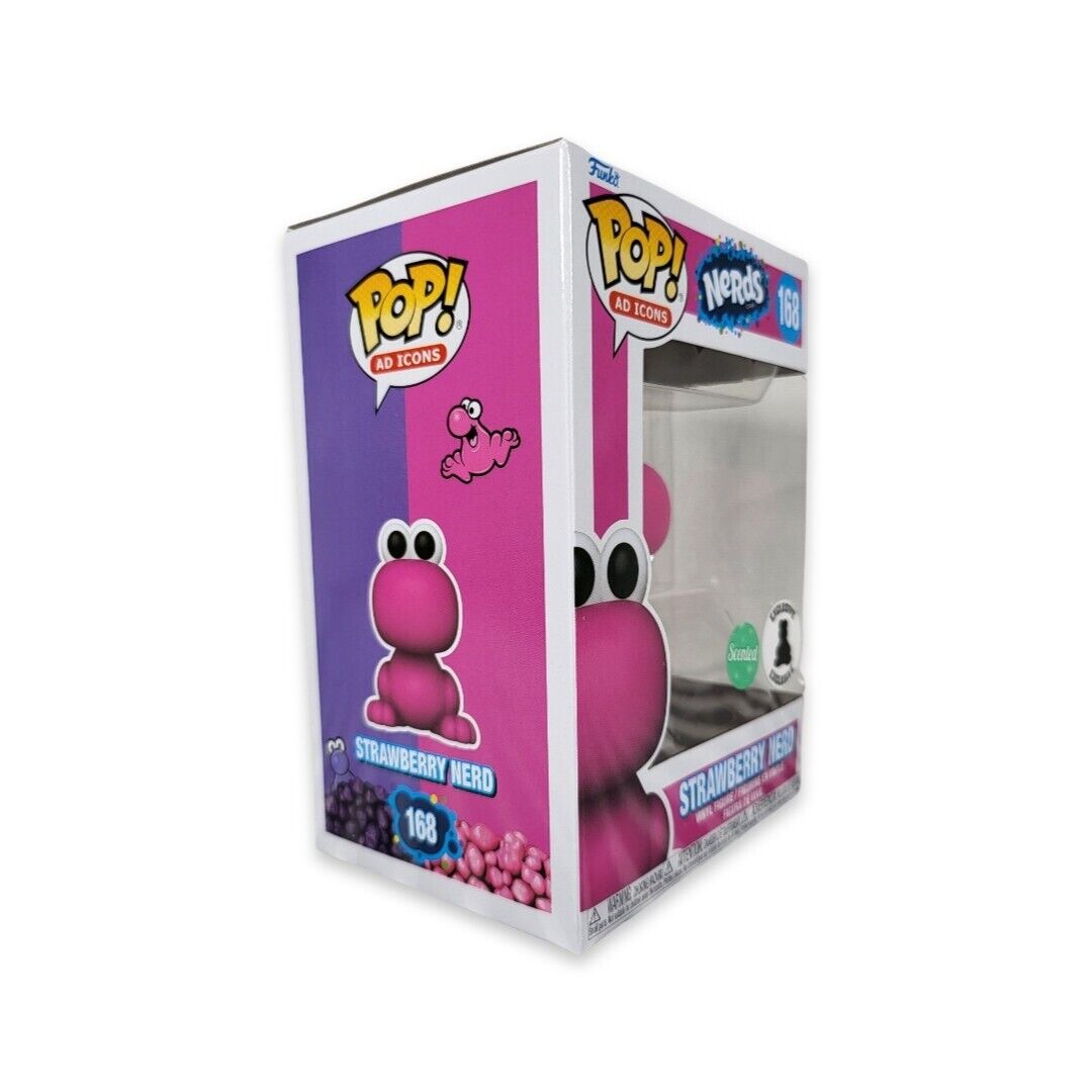 Funko pop Strawberry Nerd #168 Scented Vinyl Figure Exclusive Icons Nerds Pink - Ricky's Garage
