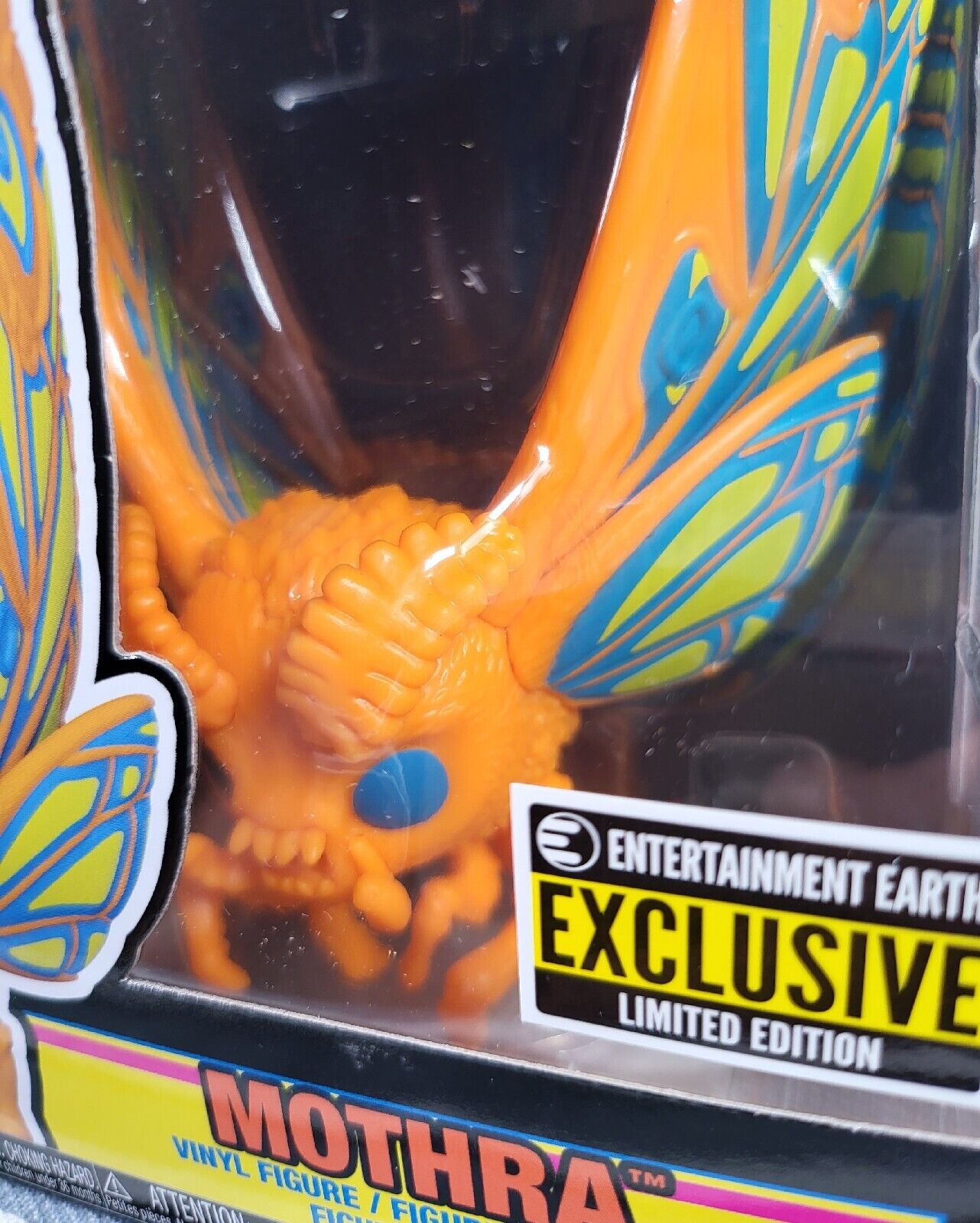 Funko Pop Movies Godzilla v Kong Mothra Blacklight EE Exclusive - Ricky's Garage