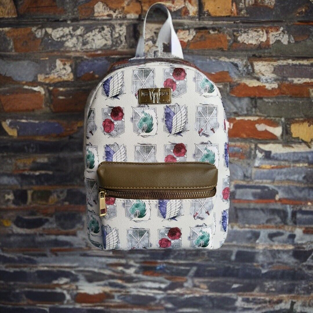 Bioworld Attack On Titan Regiment Crests Mini Backpack - Ricky's Garage