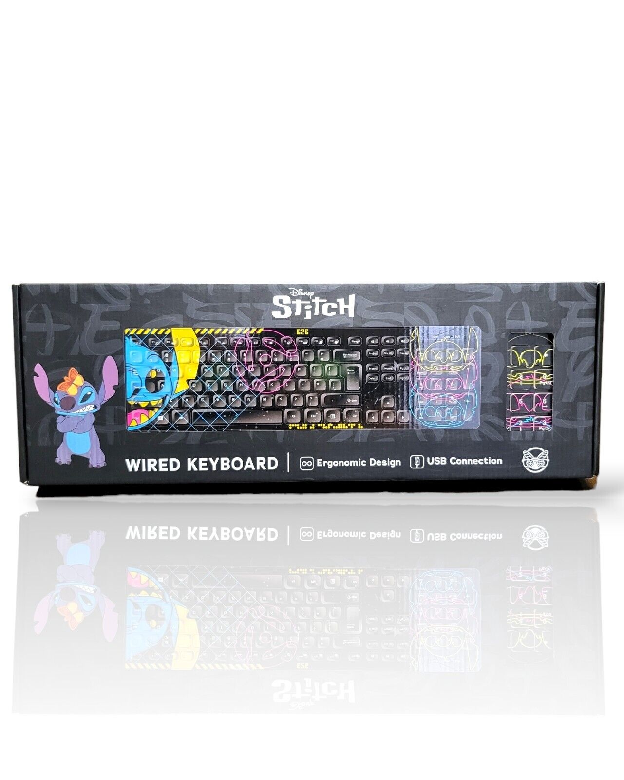 Disney Lilo & Stitch wired keyboard - Ricky's Garage