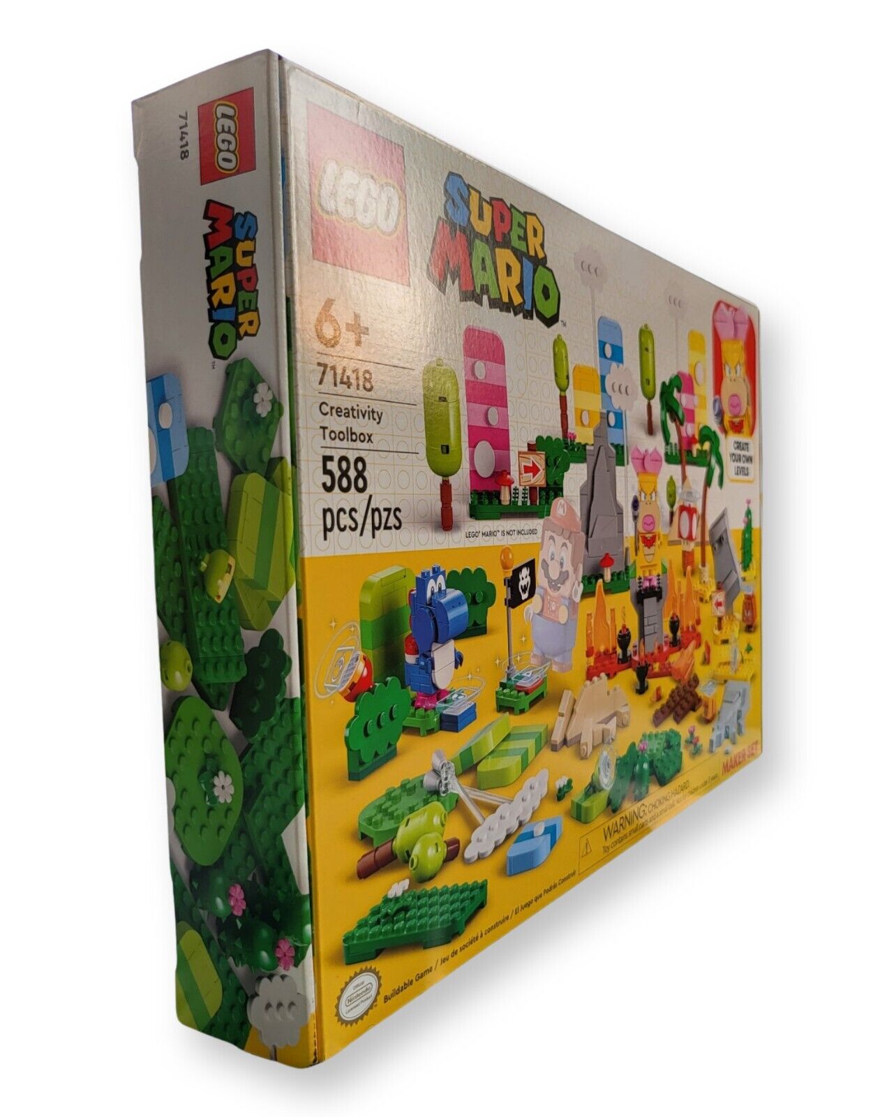LEGO Super Mario Creativity Toolbox Maker Set Building Toy Set 71418 - Ricky's Garage