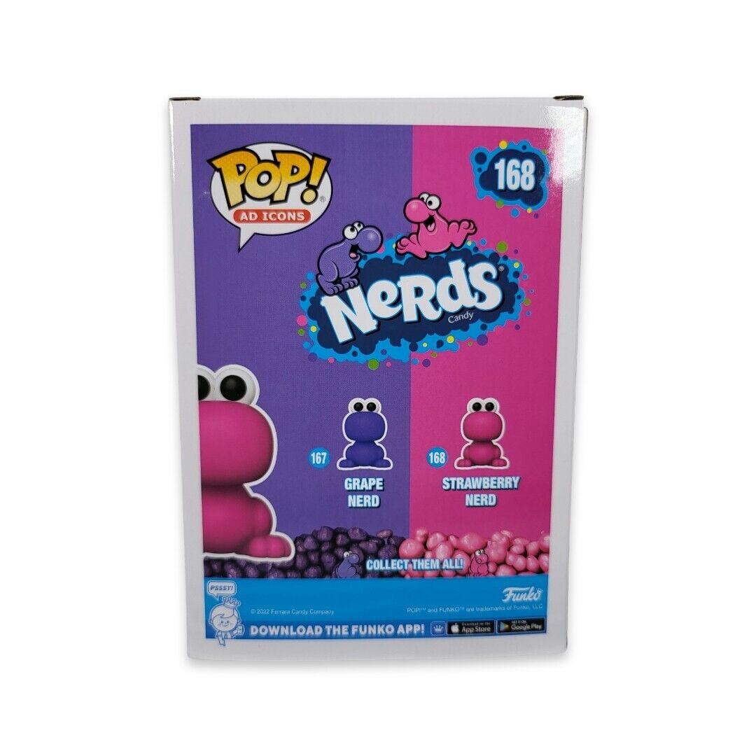 Funko pop Strawberry Nerd #168 Scented Vinyl Figure Exclusive Icons Nerds Pink - Ricky's Garage