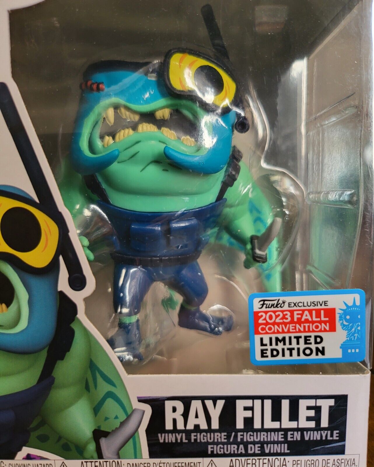 Funko Pop! Vinyl: Teenage Mutant Ninja Turtles - Ray Fillet (NYCC) - Ricky's Garage