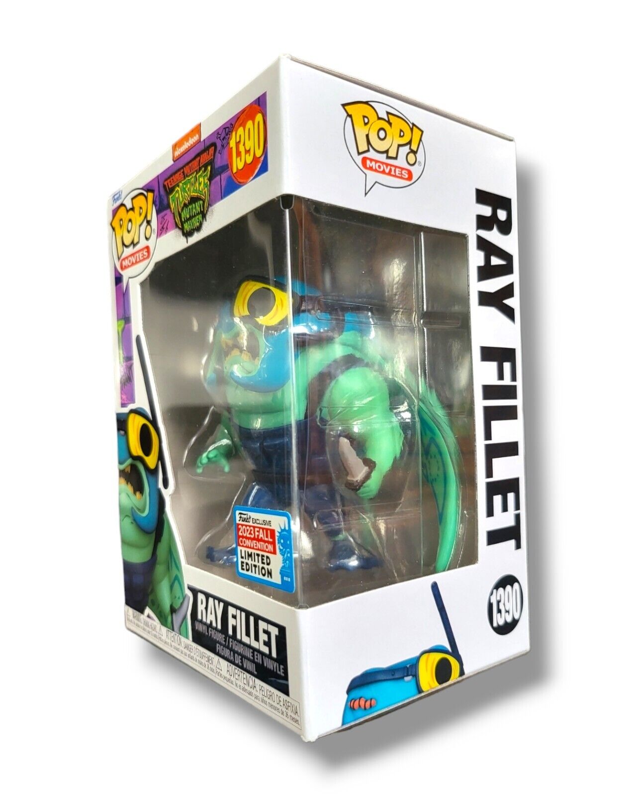 Funko Pop! Vinyl: Teenage Mutant Ninja Turtles - Ray Fillet (NYCC) - Ricky's Garage