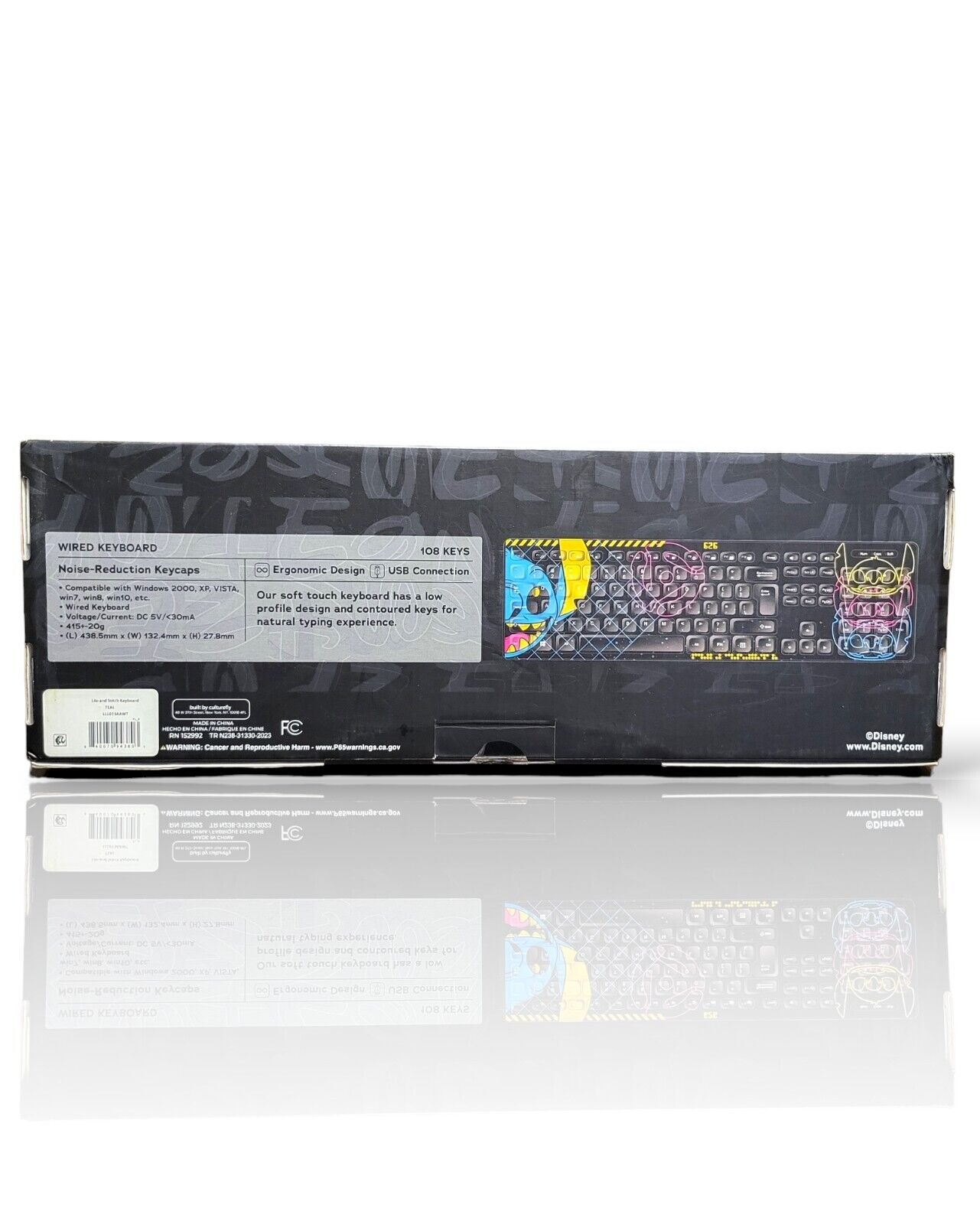 Disney Lilo & Stitch wired keyboard - Ricky's Garage