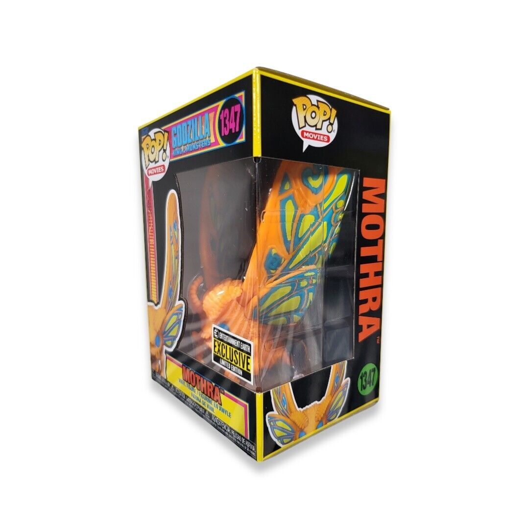 Funko Pop Movies Godzilla v Kong Mothra Blacklight EE Exclusive - Ricky's Garage
