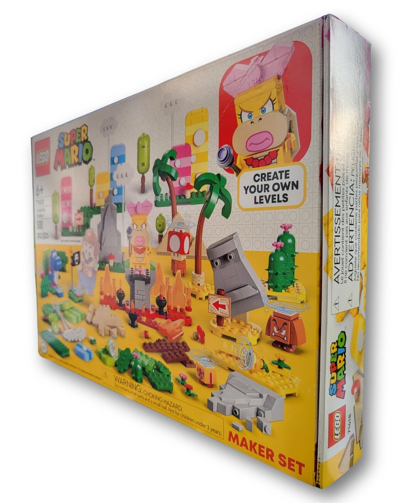 LEGO Super Mario Creativity Toolbox Maker Set Building Toy Set 71418 - Ricky's Garage