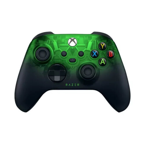 RAZER WIRELESS CONTROLLER & QUICK CHARGING STAND FOR XBOX RAZER LIMITED EDITION - Ricky's Garage