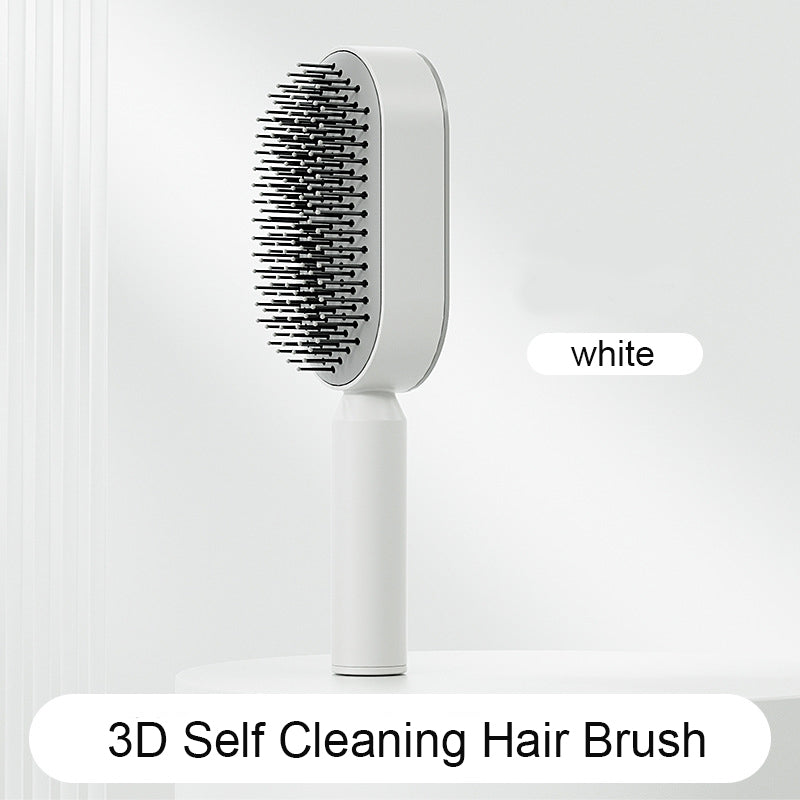 New Self-Cleaning Hairbrush – Keep Your Hair Fresh and Clean with Every Brush! - Ricky's Garage