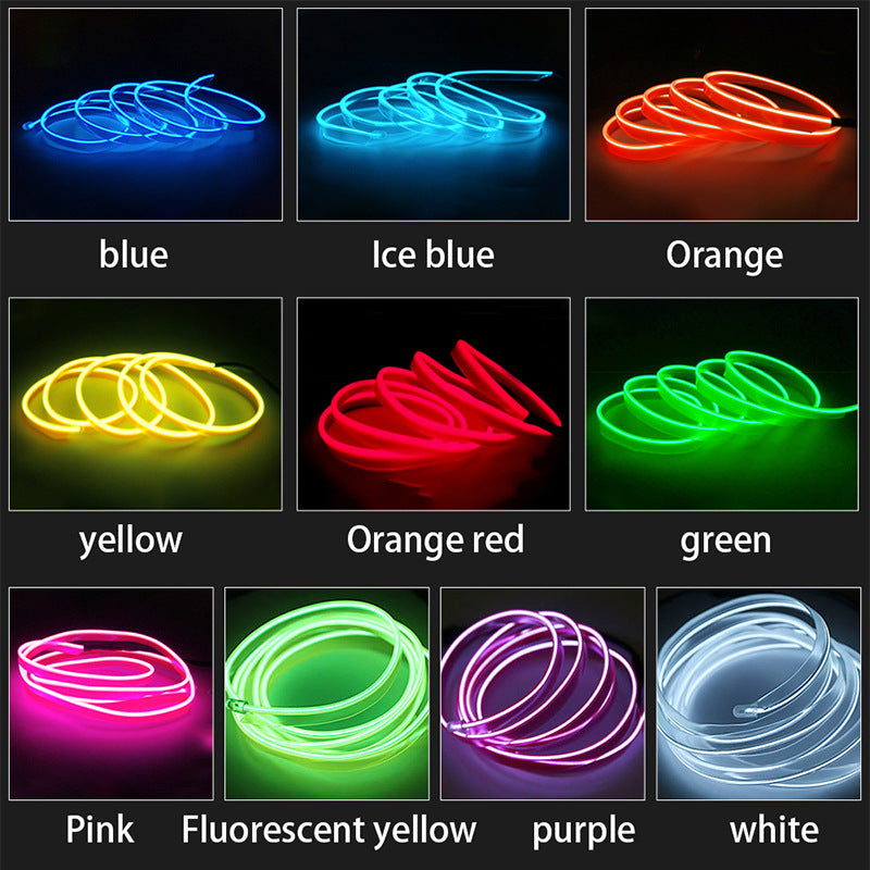 Car Interior LED Neon Strip Lights - Ricky's Garage