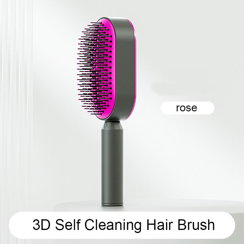 New Self-Cleaning Hairbrush – Keep Your Hair Fresh and Clean with Every Brush! - Ricky's Garage