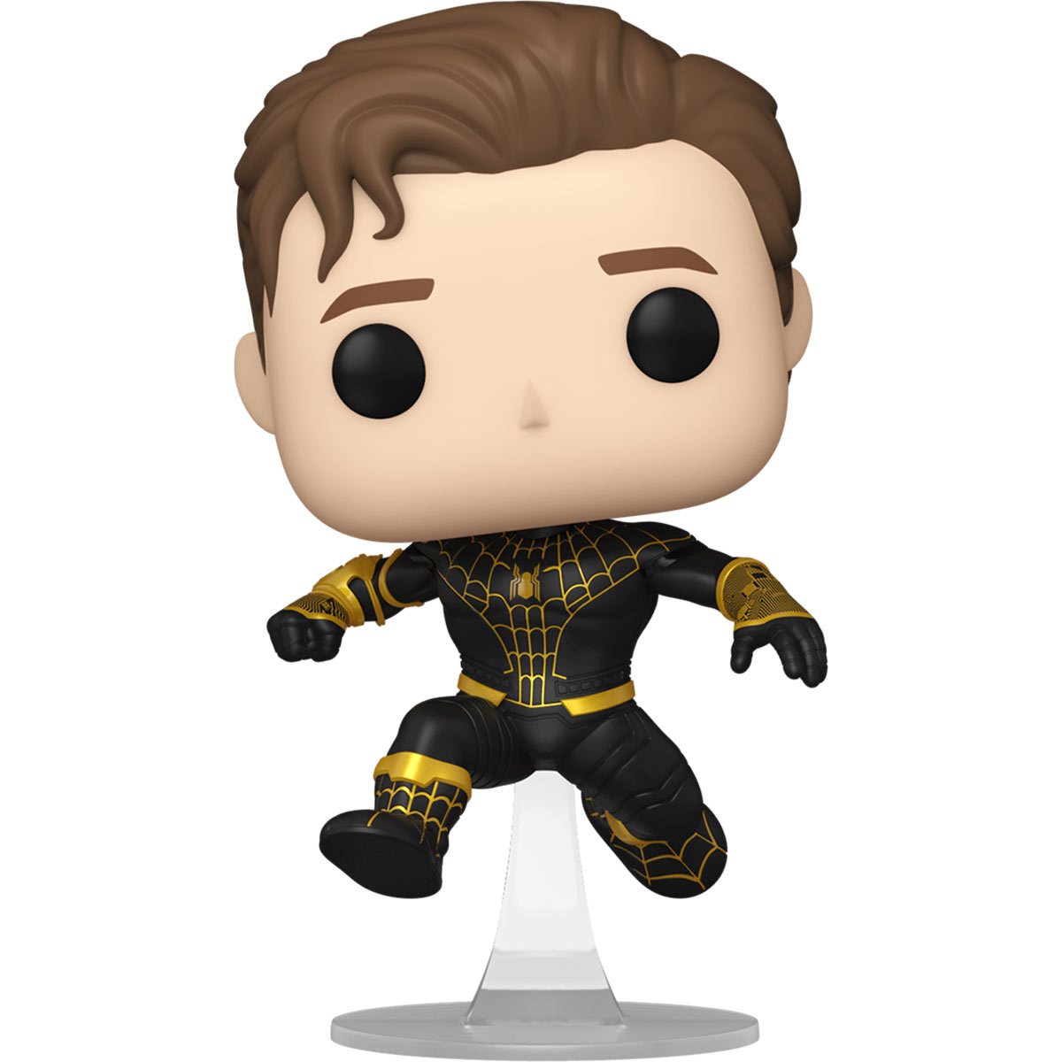 Spider-Man: No Way Home Unmasked Spider-Man Black Suit Pop! Vinyl Figure - AAA Anime Exclusive - Ricky's Garage