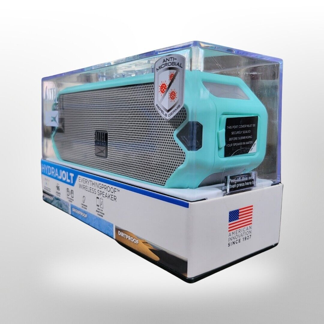 Altec Lansing HydraJolt Bluetooth Speaker - Mint - Ricky's Garage