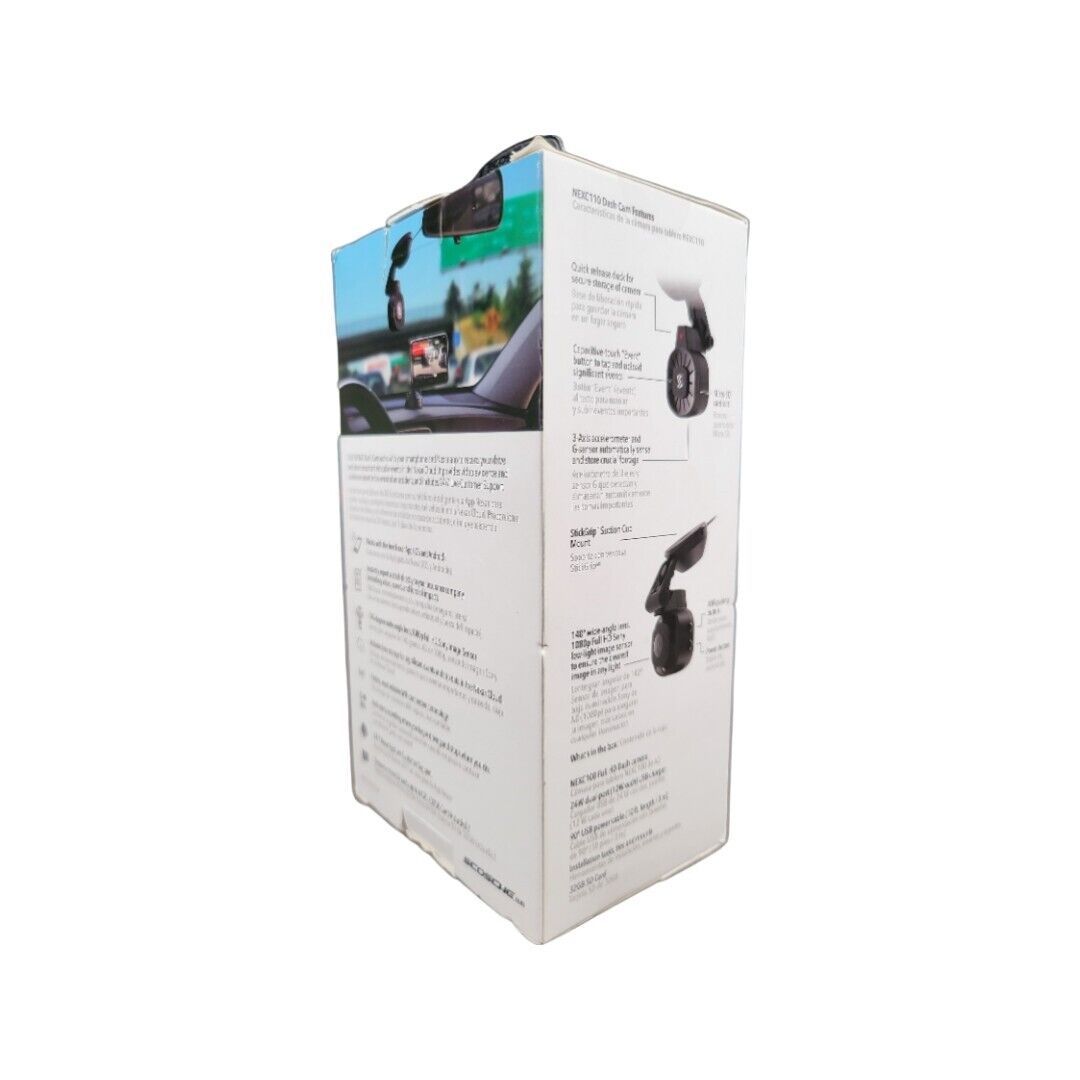 Scosche NEXC1 Full HD Smart Window Dash Camera W/ 32GB Micro SD NEW - Ricky's Garage