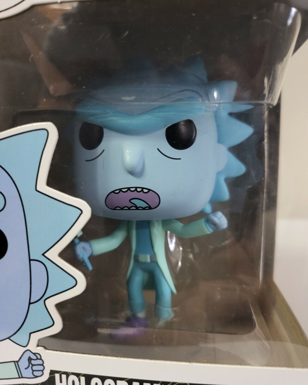 Funko Pop! - Animation - Hologram Rick Clone - Rick and Morty - #659 Original - Opened - Ricky's Garage