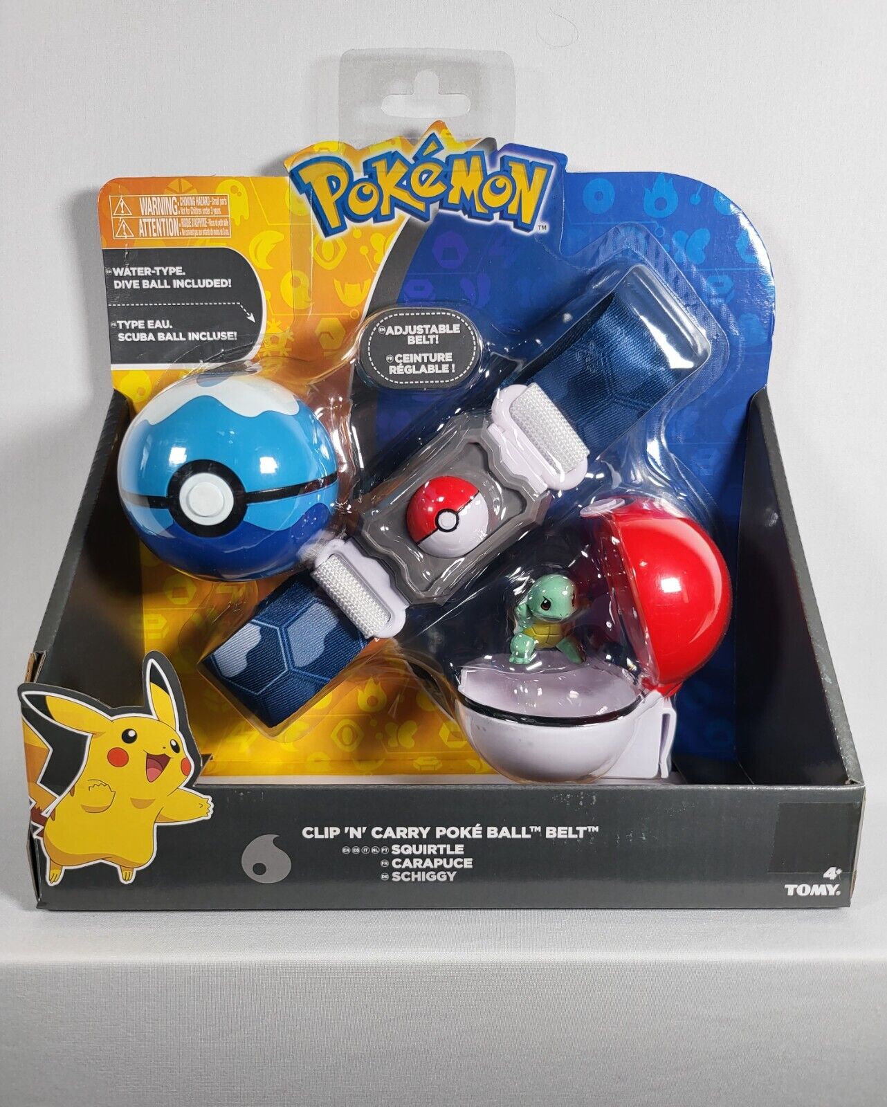 Tomy Pokemon Clip N Carry Belt, Squirtle - Ricky's Garage