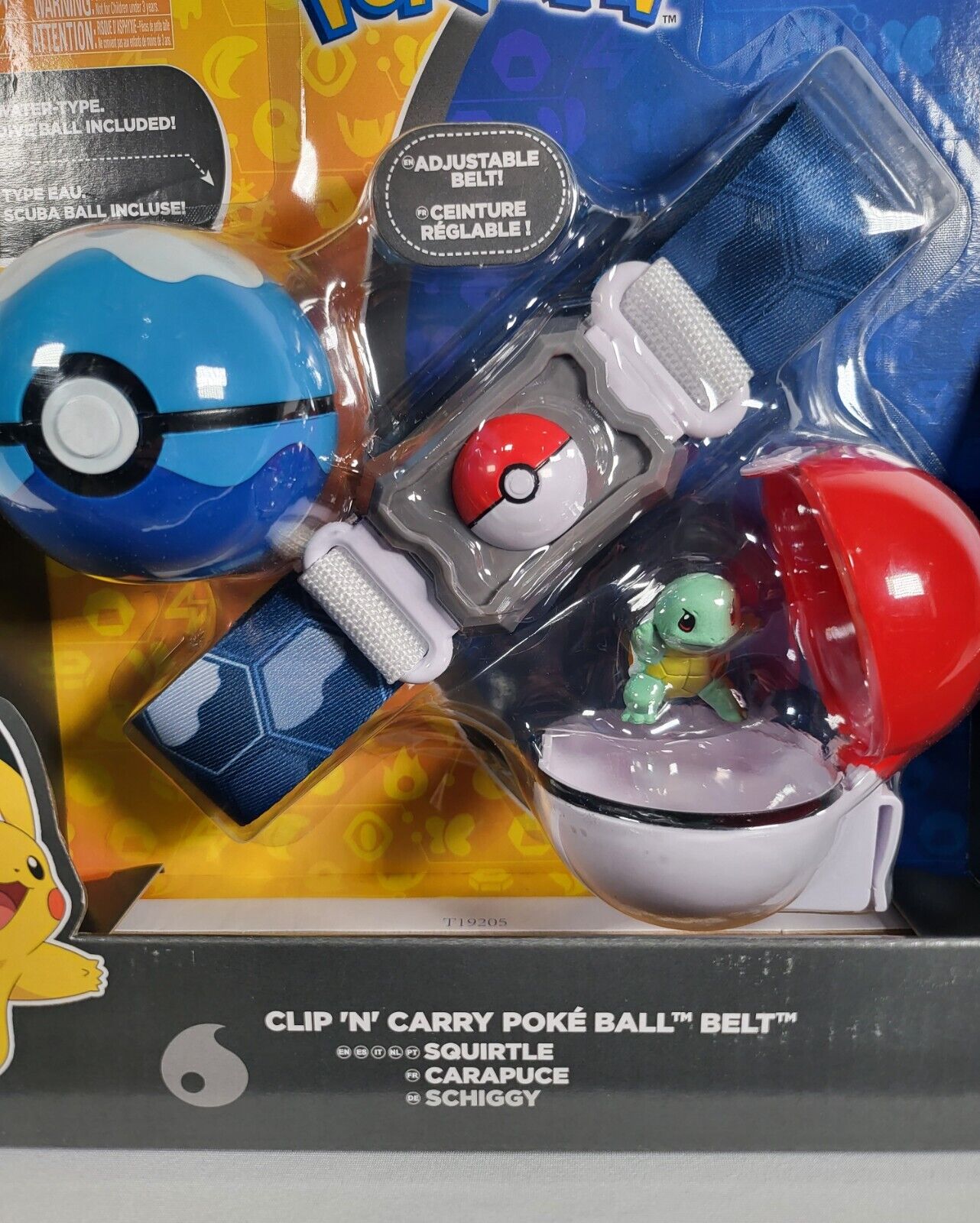 Tomy Pokemon Clip N Carry Belt, Squirtle - Ricky's Garage