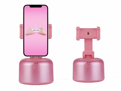 Smart Tracking Selfie Phone Holder with 360 Degree Rotation - Ricky's Garage