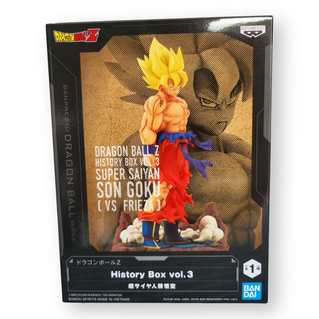 Banpresto Dragon Ball Z History Box Vol.3 Son Goku Figure. - Ricky's Garage