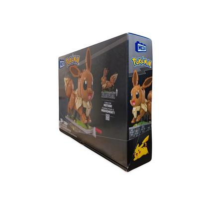 MEGA Pokémon Motion Eevee Building Set 1366 Pieces Motorized Running Action