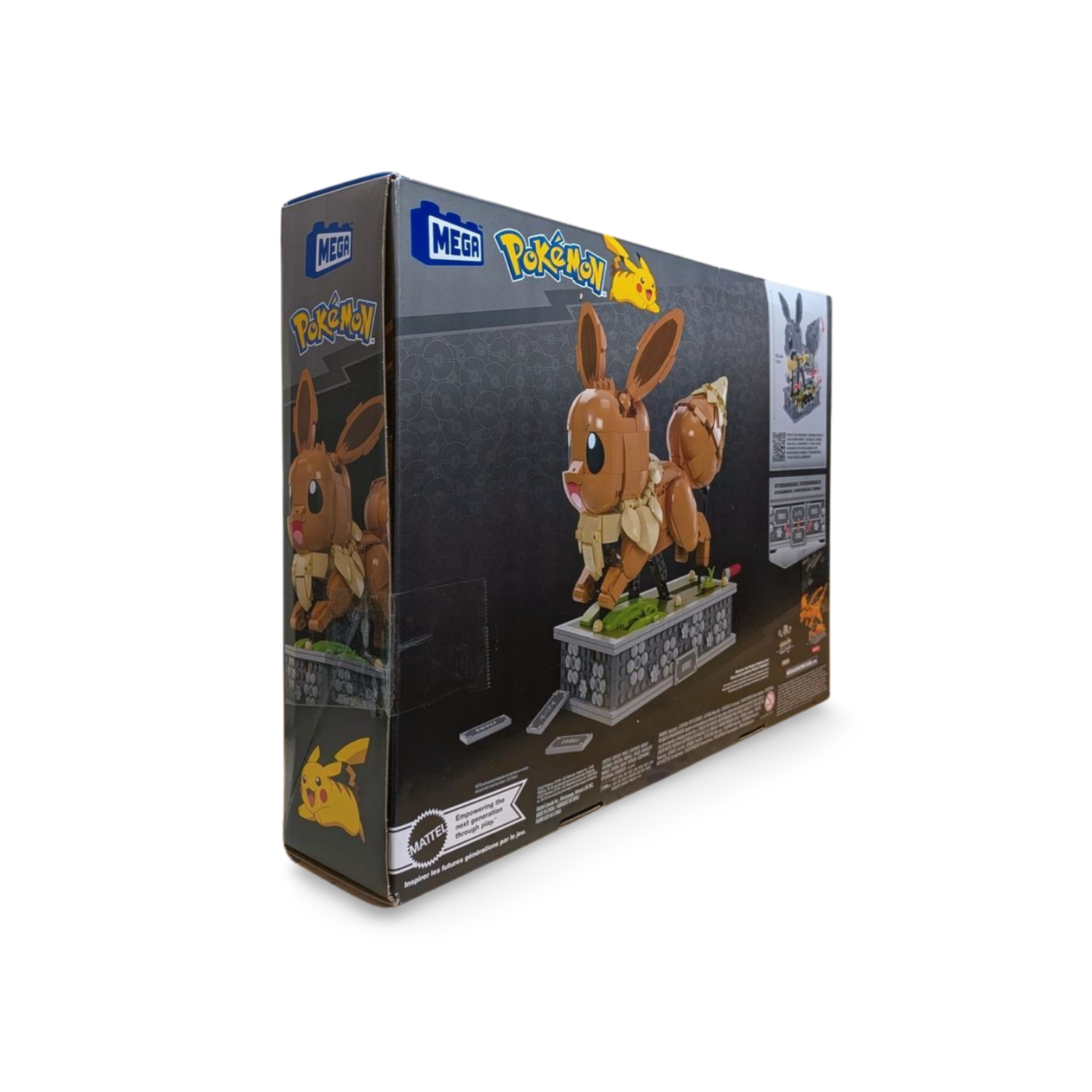 MEGA Pokémon Motion Eevee Building Set 1366 Pieces Motorized Running Action