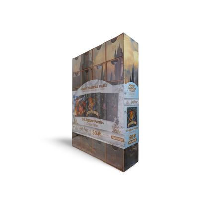 Aquarius Harry Potter Advent Calendar 24 Mini Jigsaw Puzzles 50pcs Each