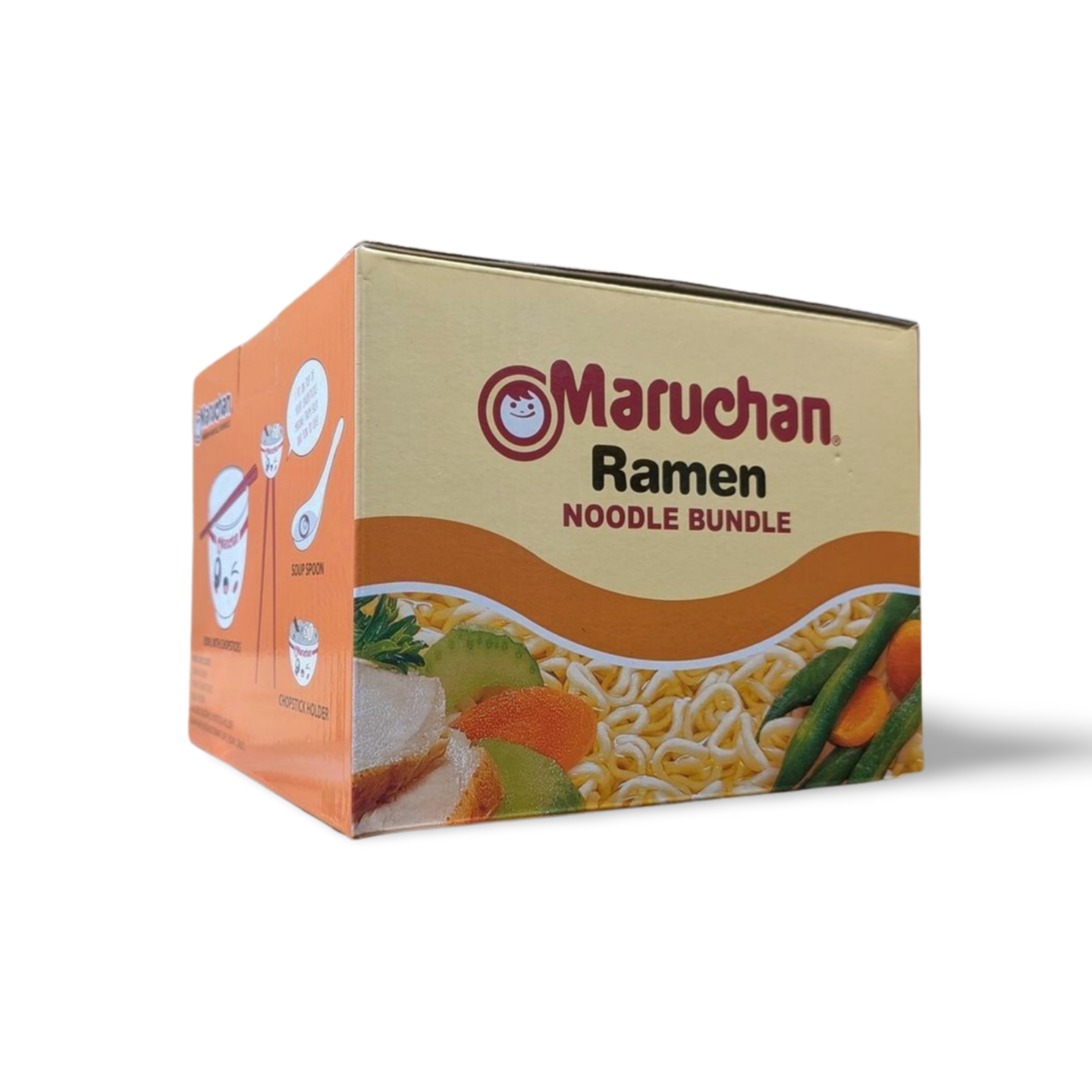 Maruchan Instant Lunch Kawaii Ramen Bowl Set 4-Piece Ceramic Noodle Kit