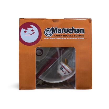 Maruchan Instant Lunch Kawaii Ramen Bowl Set 4-Piece Ceramic Noodle Kit