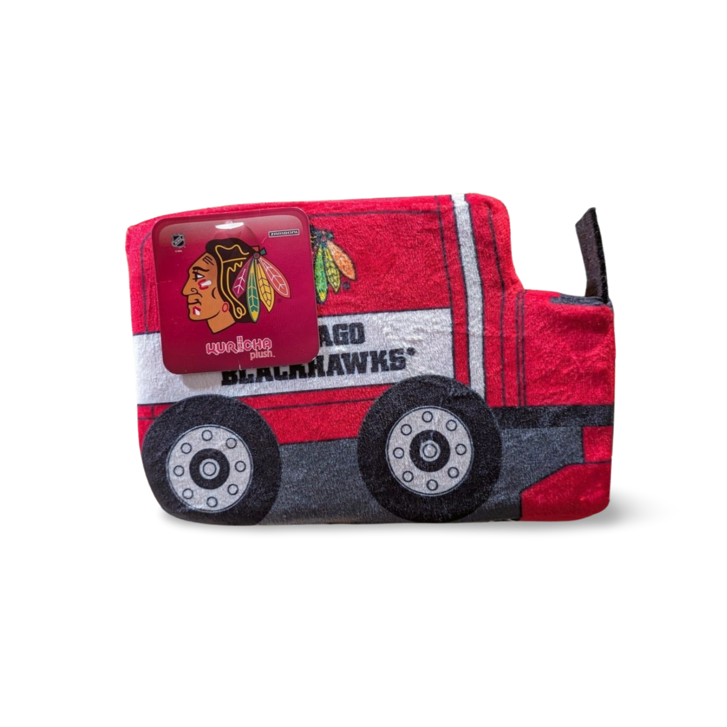 Chicago Blackhawks Zamboni Kuricha Plush 7 NHL Soft Memory Foam Toy
