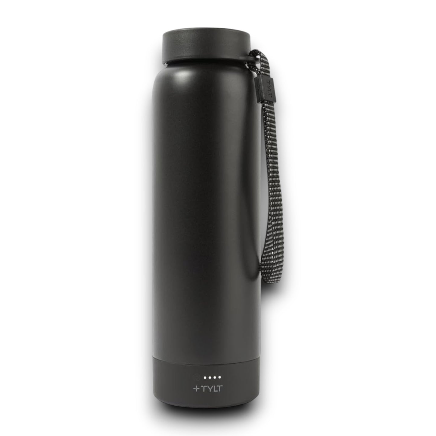 TYLT Power Bottle 2.0 | 24oz Insulated Water Bottle with 5700mAh Magnetic Power Bank
