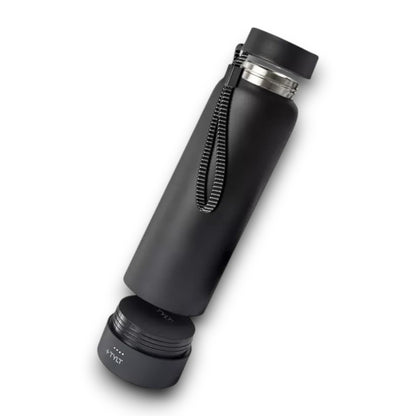 TYLT Power Bottle 2.0 | 24oz Insulated Water Bottle with 5700mAh Magnetic Power Bank