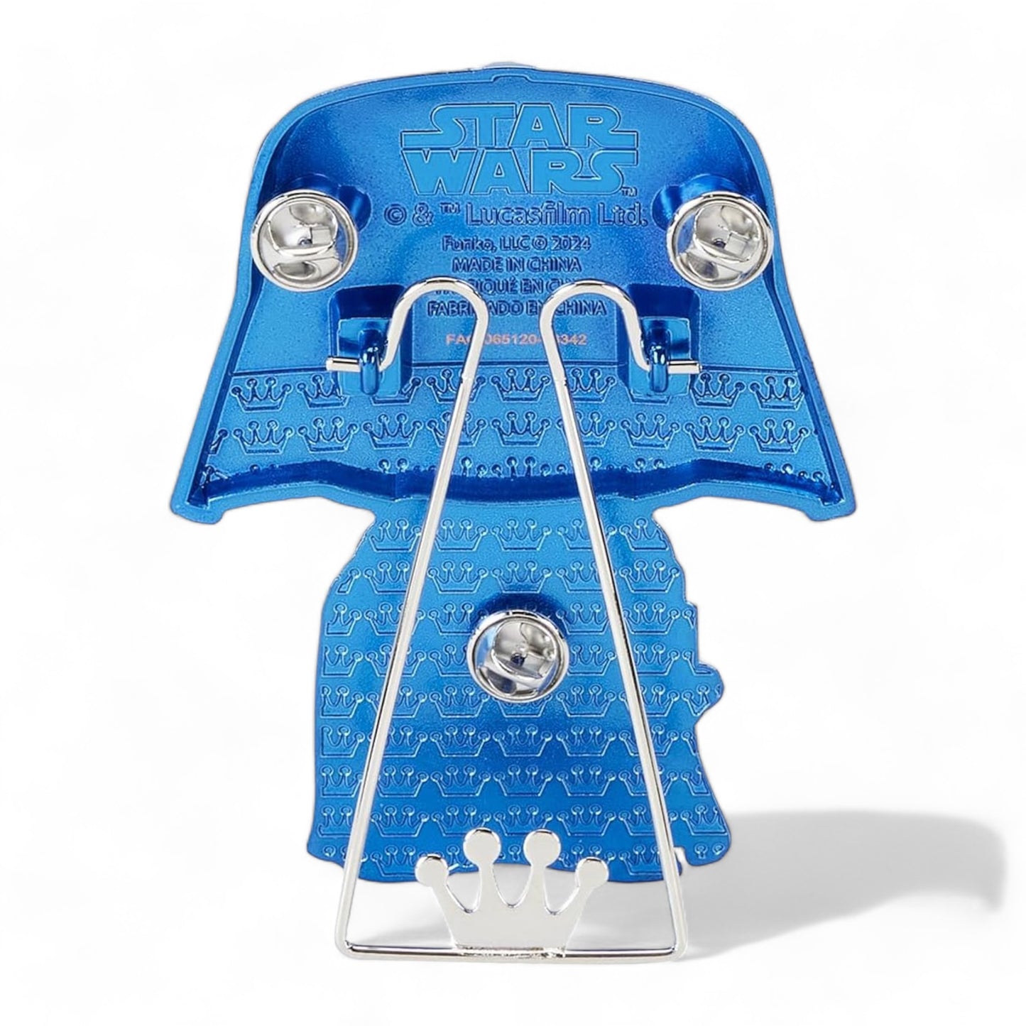 Unleash the Dark Side with Star Wars Darth Vader Neon Blue Large Enamel Funko Pop! Pin | Perfect for Collectors and Fans - Ricky's Garage